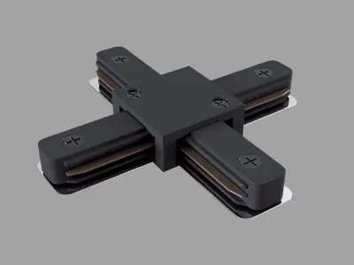 Track Lighting Accessory Track TRA001CX-11B Maytoni Technical Free 3D model