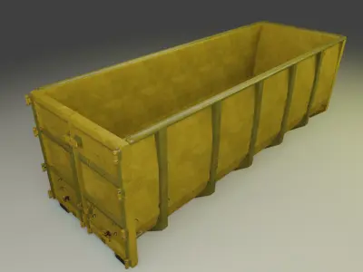 Dumpster  Rental Oakville Low-poly 3D model