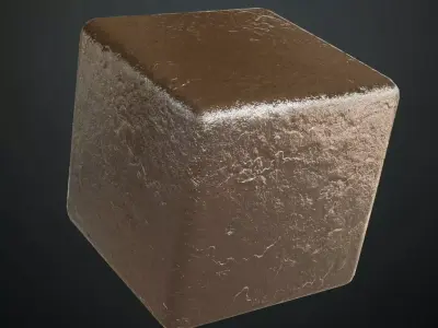 Titanium Smudged PBR Seamless Texture