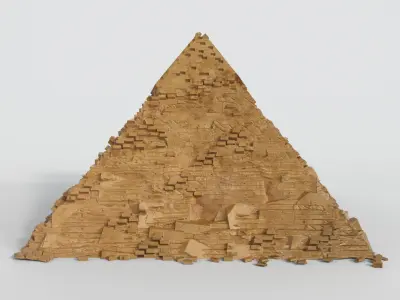 Pyramid egyptian 3D model