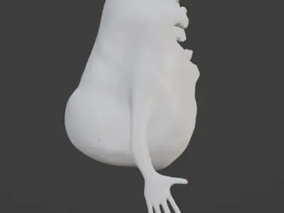Slimer ghost 3D model