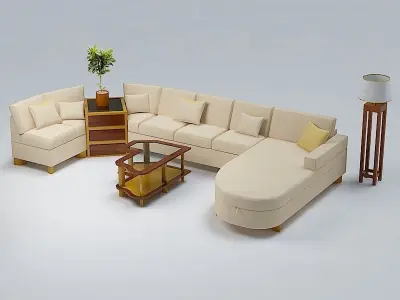 Living Room Furniture 3D model