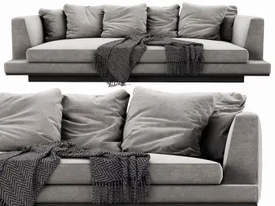 BB Italia AURAE sofa  3D model