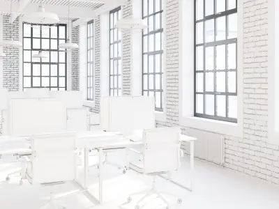 Coworking Office  3D model