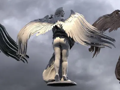 Aphrodite Angel form 2 3D model