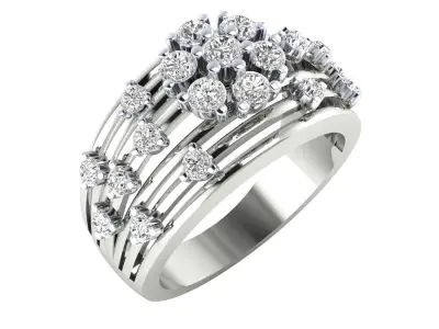  Women Ring Render 3dm STL MTL SLC JCD OBJ FBX Details 3D print model shop