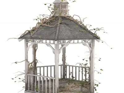 old gazebo 3D model