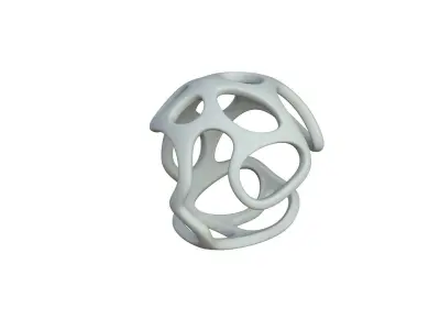 SciFi Cube Object No 33644 Low Poly Shape Texture