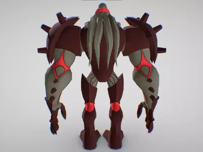 Vilgax - Ben 10 Alien Experience Low-poly 3D model