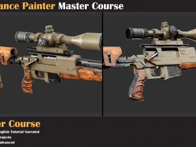 Substance Painter Master Course 3D model