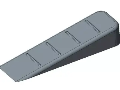 Door Stop Wedge 3D print model