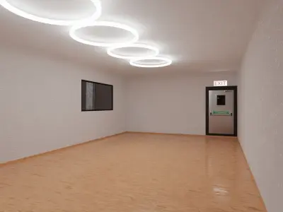 Warehouse Interior only 3D model