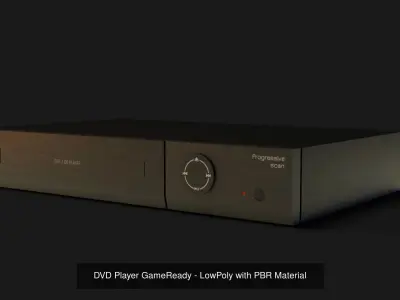 House Appliances and Electronic - GameReady  with PBR Material 3D Model Pack