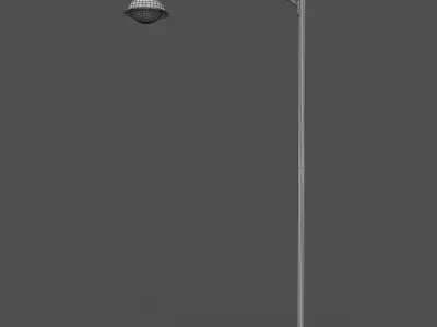 Streetlight street lamp 3D model