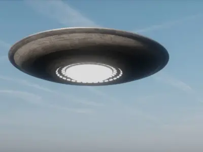 Saucer Concept 3 3D model