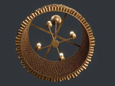 Port Merion Chandelier 3D model
