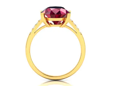 Women Ring  Render 3dm STL OBJ FBX Details 3D print model 318