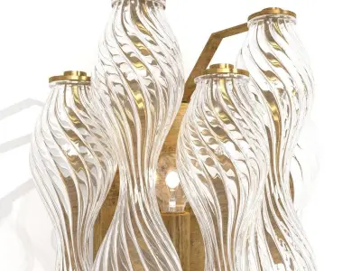And Objects Wherwell Wall Light  Large 3D model