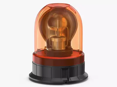 Emergency Lamp 3D model