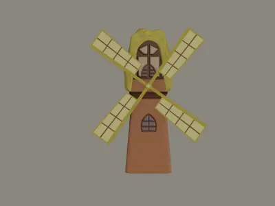 Windmill 3D model