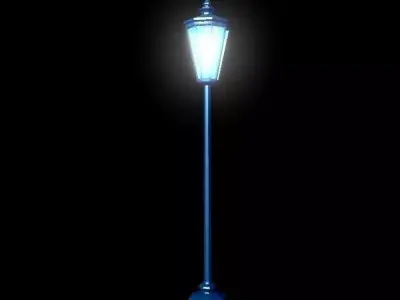 3D Lamp street 3D model