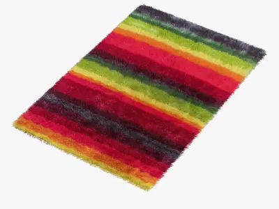 Carpet Arte Espina Shaggy Low-poly 3D model