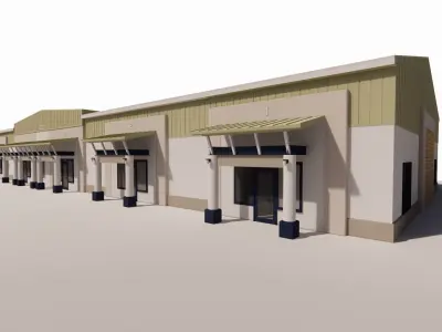 Warehouse-Warehouse Building 3D model