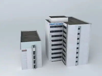 Hospital Tebet 3D model