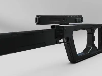 SCIFI Laser jensen 3D model