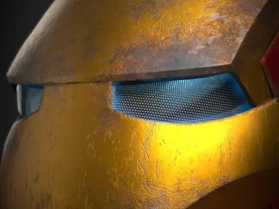 Iron Man Helmet 3D model