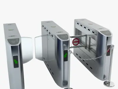 Intelligent Flap Gate 3D model