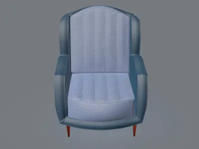 Carson Armchair 3D model