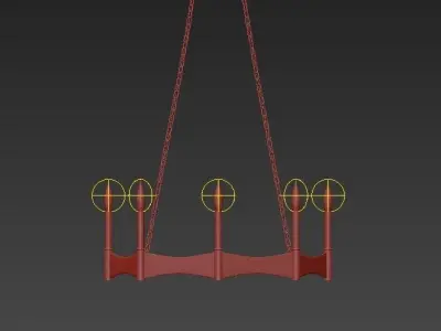 Mallorca Chandelier 3D model