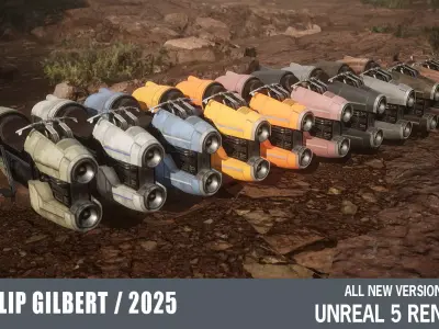 Luthen Style Bike updated re-release Low-poly 3D model