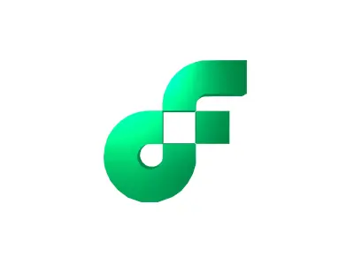 Flow Coin v1 002 Low-poly 3D model