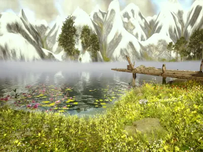 Old House Low-poly 3D model