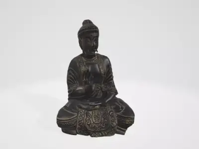 Ancient Statue 3D Model Low-poly 3D model