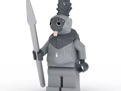 LEGO Minfigure Thi Sen 3D model
