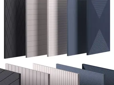 Furniture fronts 01-05 3D model