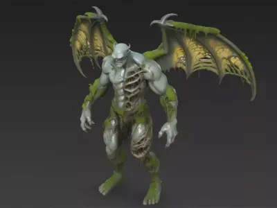 Swamp Corrupted Beast 3D model