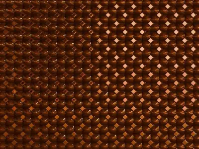 Shiny Brown Metal Sci-Fi PBR Seamless Texture