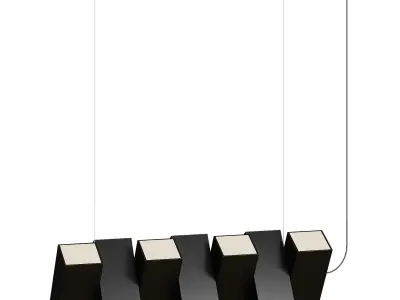 Domino Ceiling Lamp 3D model