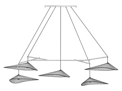 Ceiling Lamp 3D model 38