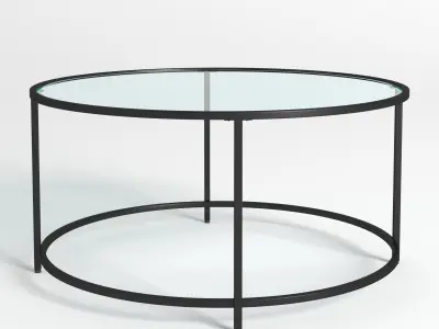 Doynton 4 Legs Coffee Table 3D model