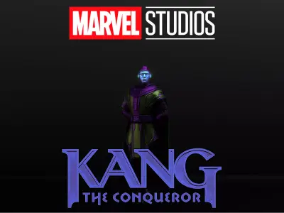 Kang the Conqueror Low-poly 3D model