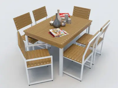 Outdoor Furniture-2 3D model