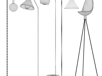 BoConcept floor lamp collections 3D model