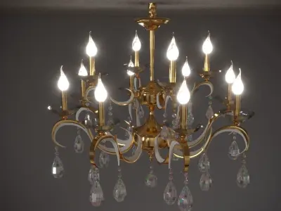 Chandelier OmniLux 3D model