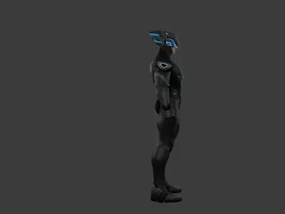 The Maker Low-poly 3D model