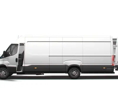 Iveco eDaily Van L5H2 HQ Interior 2024 3D model